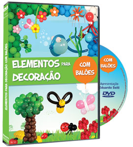DVD ELEMENTOS PARA DECORAO COM BALES n.1 